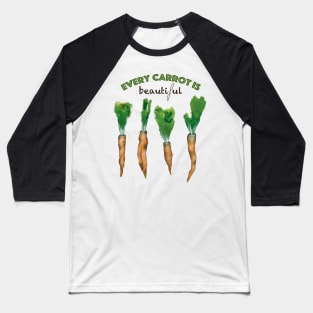 Carrot Power Baseball T-Shirt